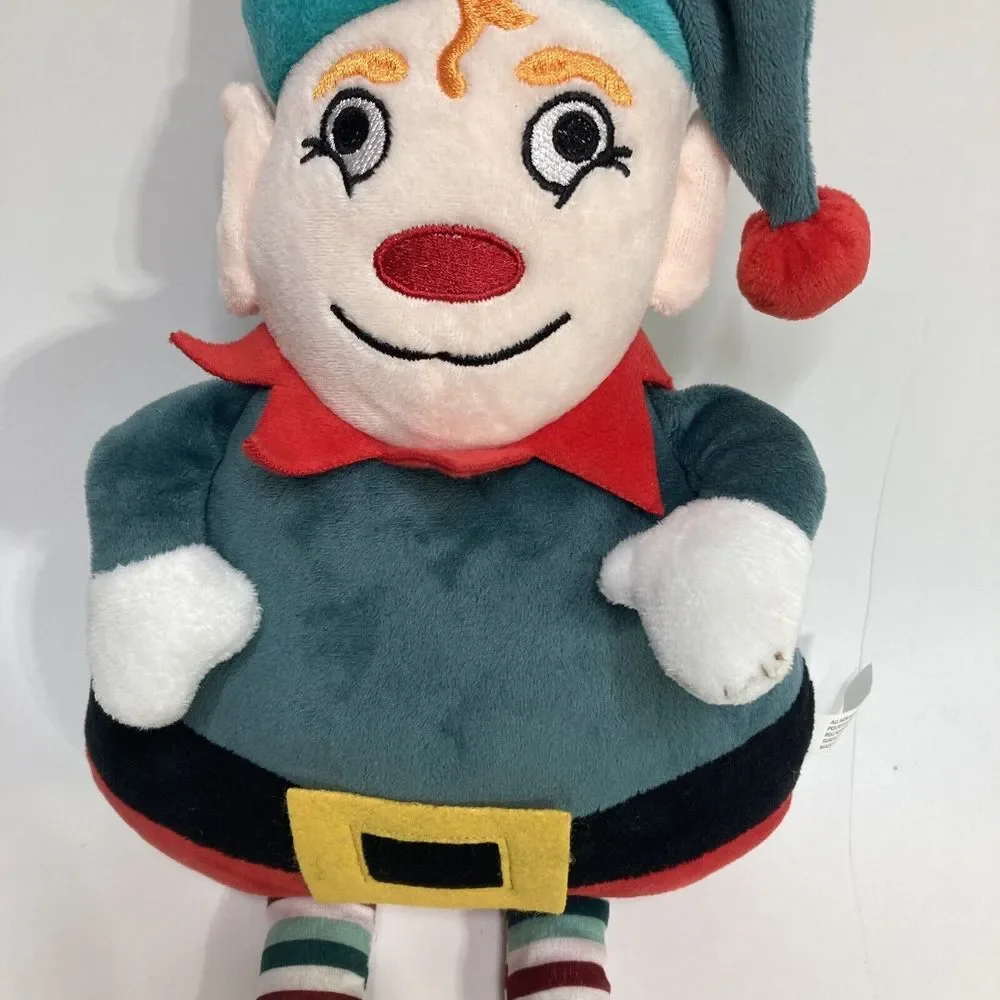 Elf Boy Toy‎ Snuggly Squeaky Dog Toy Plush Squeaking